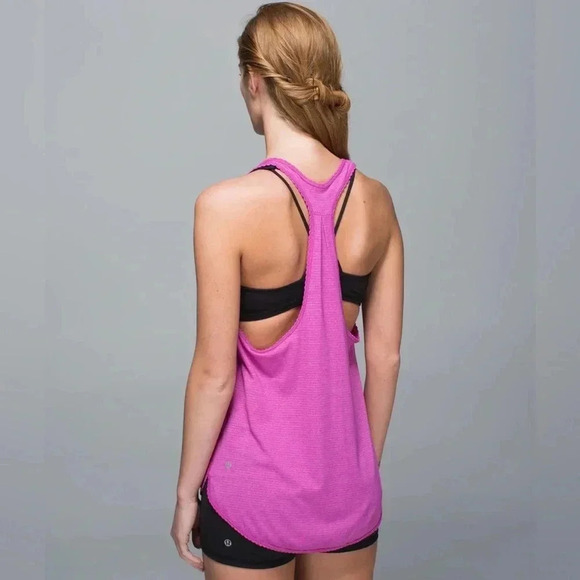 Lululemon 105  F Singlet Tank Top Heathered Ultra Violet - Picture 3 of 12